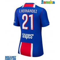 Paris Saint-Germain Lucas Hernandez #21 Domaci Dres za Ženska 2026-27 Kratak Rukav